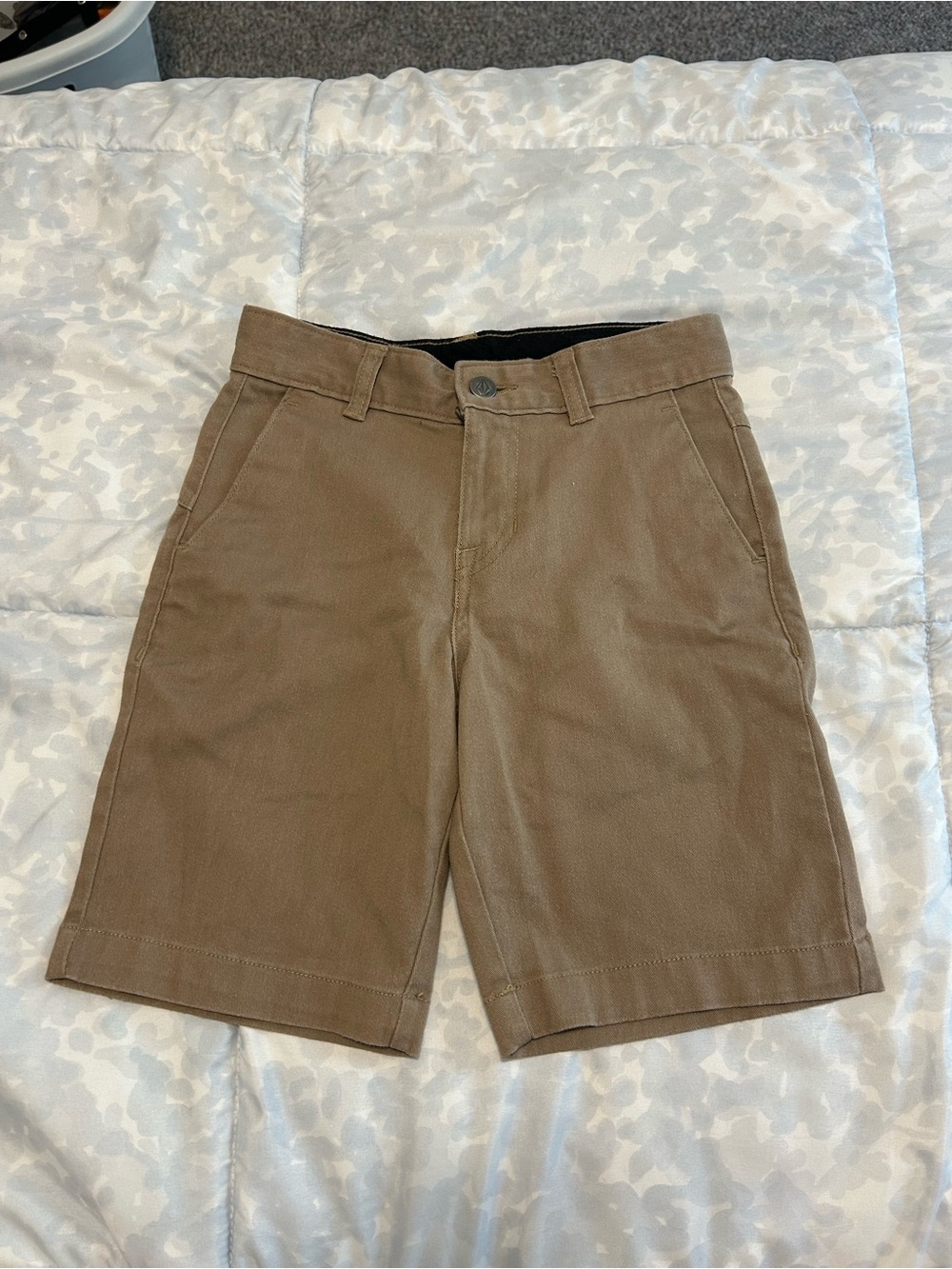 Volcom Boys Brown Chino Shorts